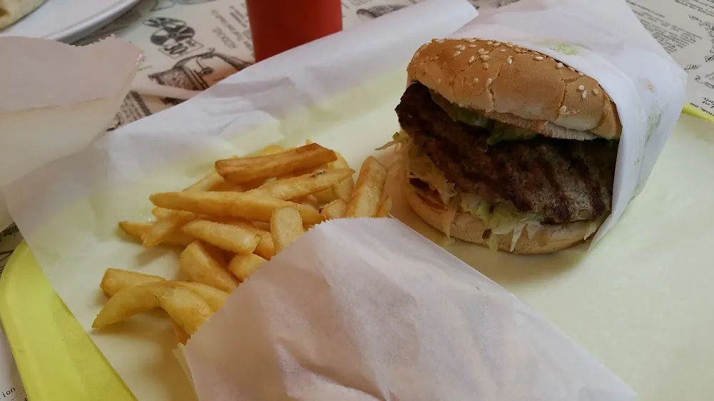 Avocado Burger Combo